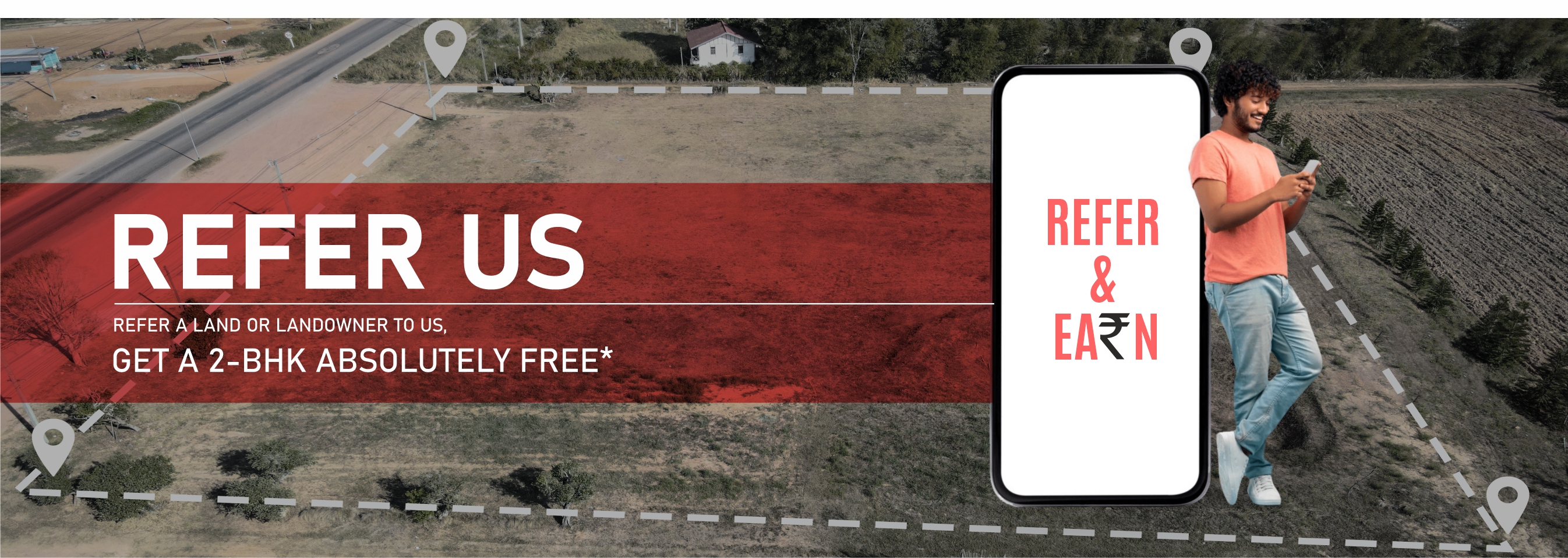 DS-MAX Refer & Earn: Bonuses for home, land, and interior referrals.